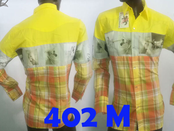 CAMISA VAQUERA: CAJ-TLL: M-RF:402