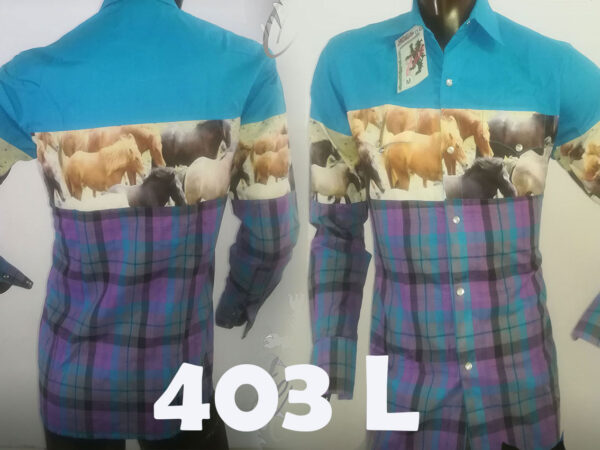 CAMISA VAQUERA: CAJ-TLL:L-RF:403